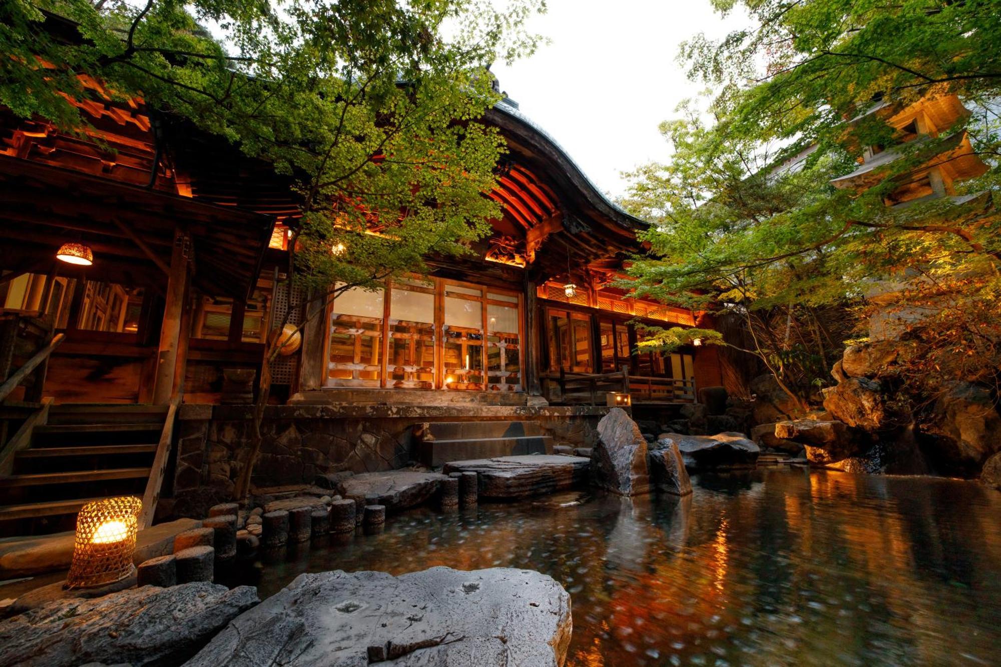 Kamei No Yu Hotel Yamanouchi  Exterior foto